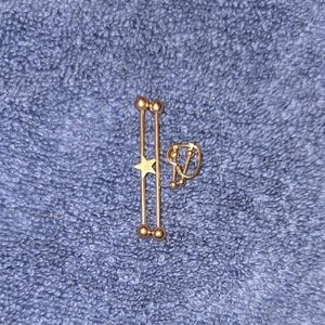 Spencer's Gold Star Earrings